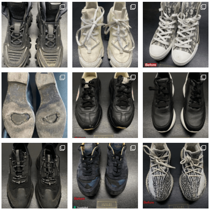 Luxury Sneaker Cleaning